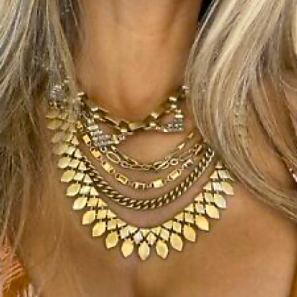 Stella & Dot Sutton Necklace - Gold